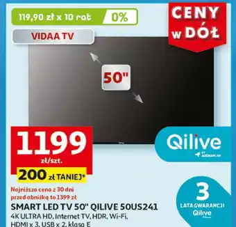 Auchan Smart tv Qilive oferta
