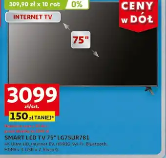 Auchan Smart tv LG oferta