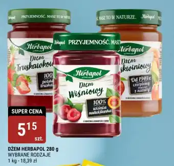 bi1 DŻEM HERBAPOL 280 g oferta