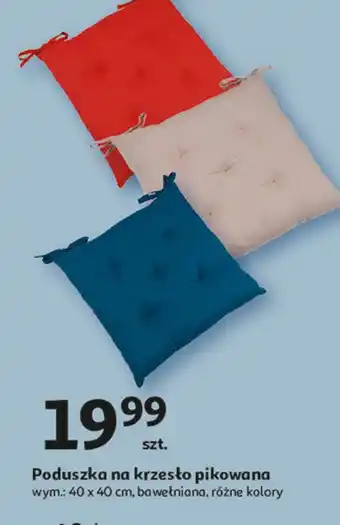 Auchan Poduszka na krzesło oferta