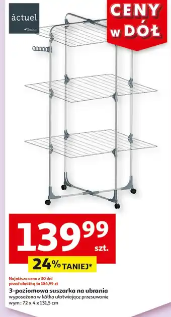 Auchan Suszarka Actuel oferta