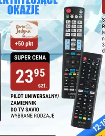 PILOT UNIWERSALNY/ ZAMIENNIK DO TV SAVIO