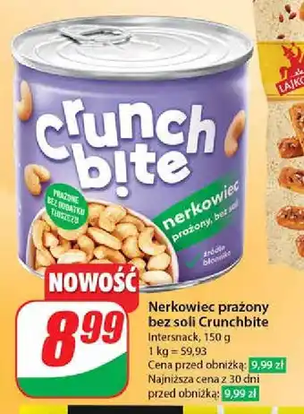Dino Nerkowce prażone bez soli Crunch bite oferta
