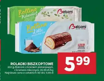Stokrotka Ciastka rollino pistacja Balconi oferta