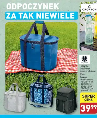ALDI LIVE IN STYLE Torba/Plecak termiczny piknikowy oferta