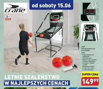 ALDI CRANE Domowy zestaw do gry w koszykówkę oferta