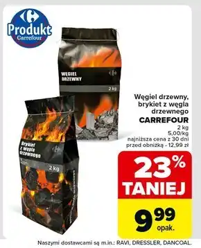 Carrefour Węgiel drzewny Carrefour oferta