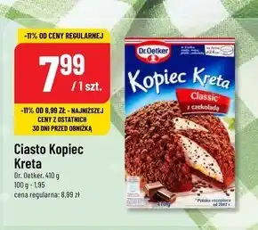 Polomarket Dr. Oetker Ciasto Kopiec Kreta z czekoladą 410 g oferta