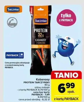 Carrefour Kabanosy Tarczyński oferta