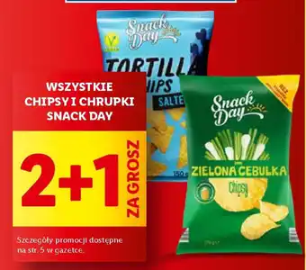 Lidl WSZYSTKIE CHIPSY I CHRUPKI SNACK DAY oferta