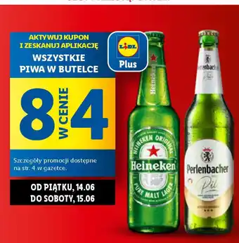 Lidl WSZYSTKIE PIWA W BUTELCE oferta
