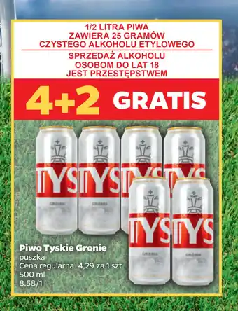 Netto Piwo Tyskie Gronie oferta