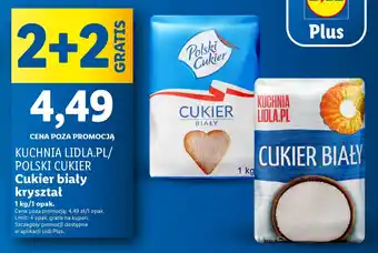 Lidl Cukier biały kryształ 1 kg oferta