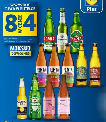 Lidl WSZYSTKIE PIWA W BUTELCE oferta