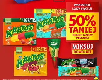 Lidl WSZYSTKIE LODY KAKTUS oferta