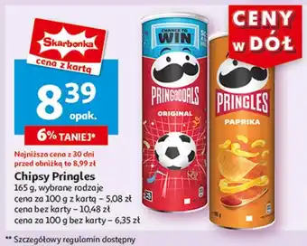 Auchan Chipsy Pringles oferta
