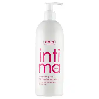 Auchan Ziaja Intima Kremowy płyn do higieny intymnej ochronny 500 ml oferta
