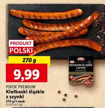 Lidl Kiełbaski Pikok oferta