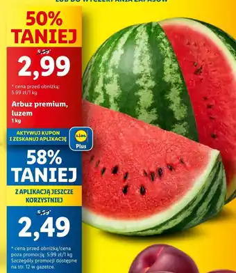 Lidl Arbuz oferta
