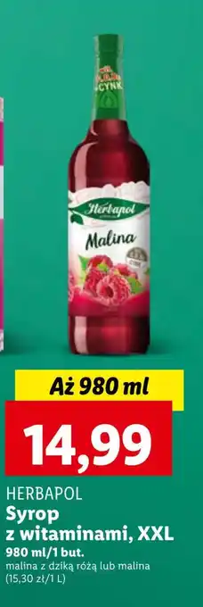 Lidl Syrop Herbapol oferta