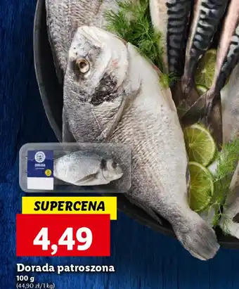 Lidl Dorada patroszona 100g oferta