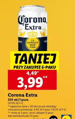 Lidl Corona Extra 330 ml/1 pusz. oferta