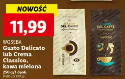 Lidl Gusto Delicato lub Crema Classico, kawa mielona 250 g oferta