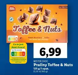 Lidl Praliny Toffee & Nuts 125 g oferta