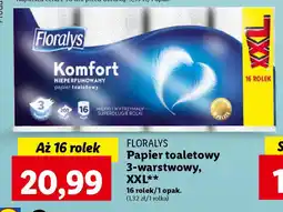 Lidl Papier toaletowy 3-warstwowy, XXL oferta