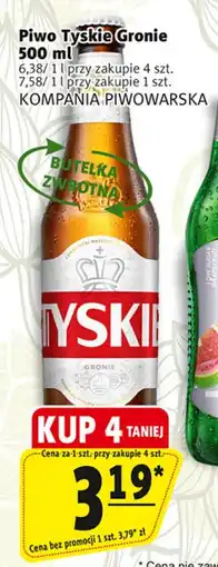 Piwo Tyskie Gronie 500 ml