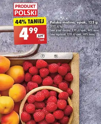 Biedronka Malina polska oferta
