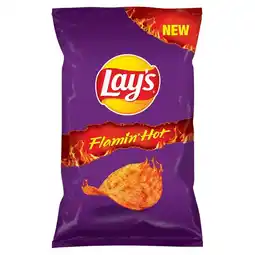 Euro Sklep Lay's Flamin' Hot Chipsy ziemniaczane 70 g oferta