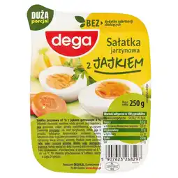 ABC dega Sałatka jarzynowa z jajkiem 250 g oferta