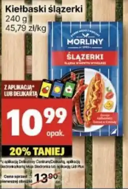 Delikatesy Centrum Kiełbaski ślązerki 240 g oferta