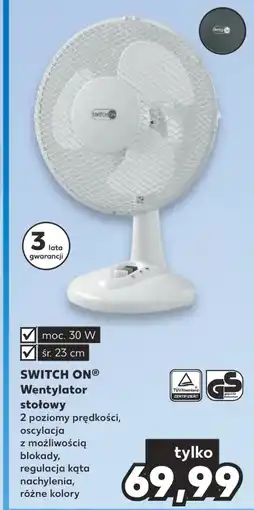 Kaufland Wentylator Switch On oferta