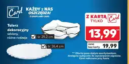 Kaufland Talerz dekoracyjny Kaufland oferta
