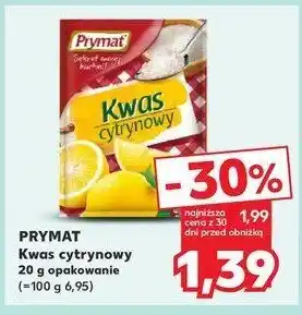 Kaufland Kwas cytrynowy Prymat oferta