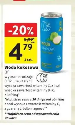 Intermarche Woda kokosowa z liczi Qf oferta