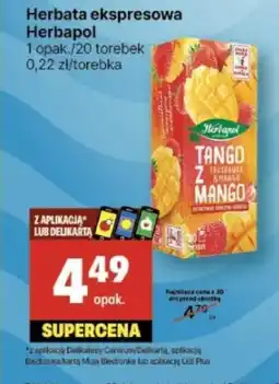 Delikatesy Centrum Herbata ekspresowa Herbapol oferta