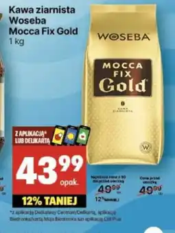 Delikatesy Centrum Kawa ziarnista Woseba Mocca Fix Gold 1 kg oferta