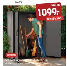 Jula Schowek ogrodowy Keter oferta