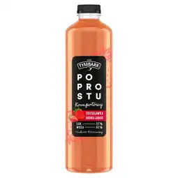 Odido Tymbark Po prostu Napój kompotowy truskawka aronia jabłko 1,25 l oferta