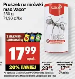 Delikatesy Centrum Proszek na mrówki max Vaco 250 g oferta