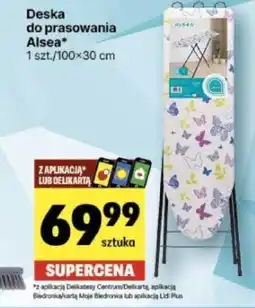 Delikatesy Centrum Deska do prasowania Alsea 100 x 30 cm oferta