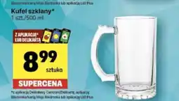 Kufel szklany 500 ml