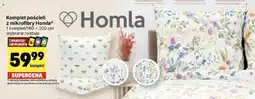 Komplet pościeli z mikrofibry Homla 160 x 200 cm