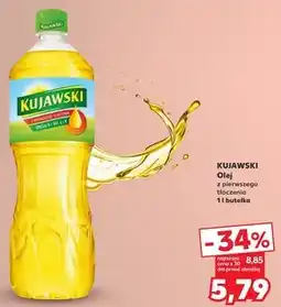 Kaufland Kujawski Olej rzepakowy z pierwszego tłoczenia 1 l oferta