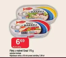 Graal Filety z makreli w oleju 170 g