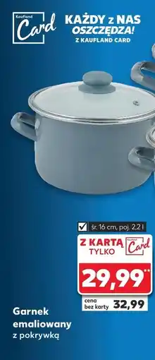 Kaufland Garnek z pokrywką Kaufland oferta