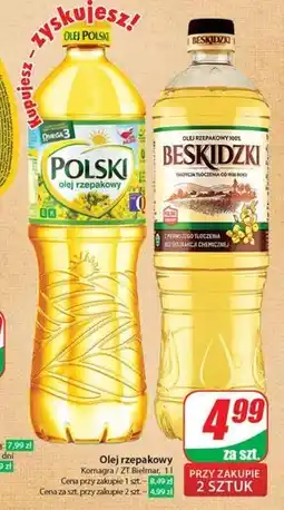 Dino Beskidzki Olej rzepakowy 100 % 1 l oferta